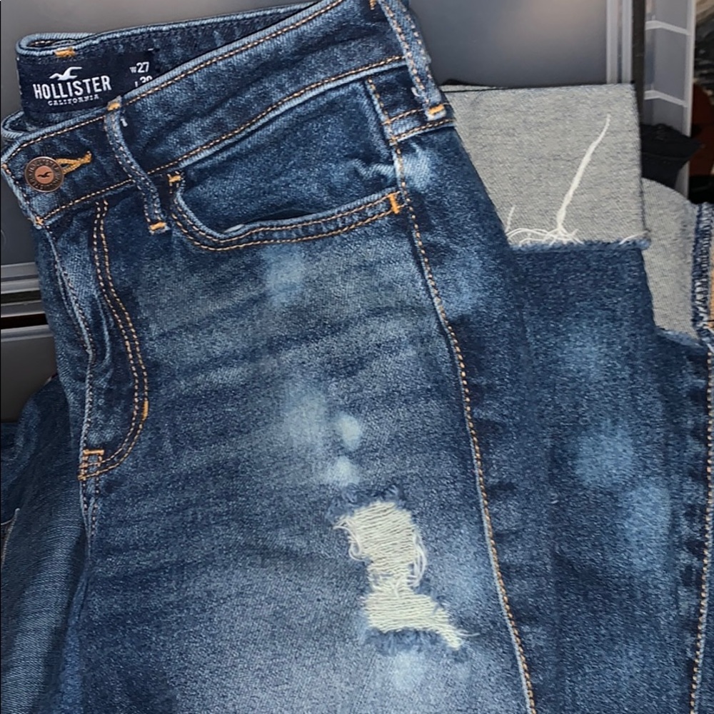 Acid Wash Hollister Jeans